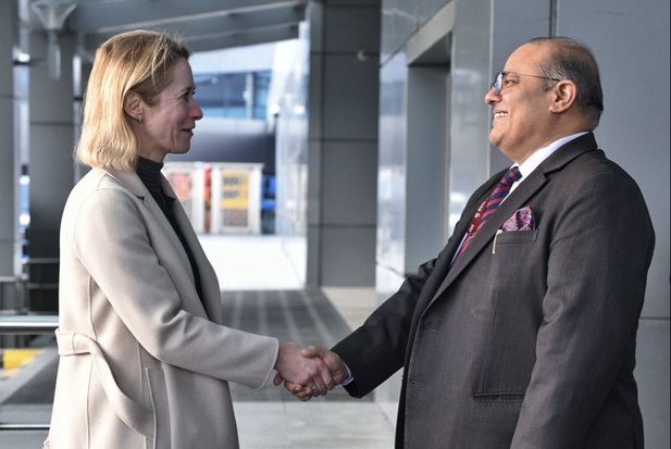 EU Vice-President Kaja Kallas arrives in India on first official visit