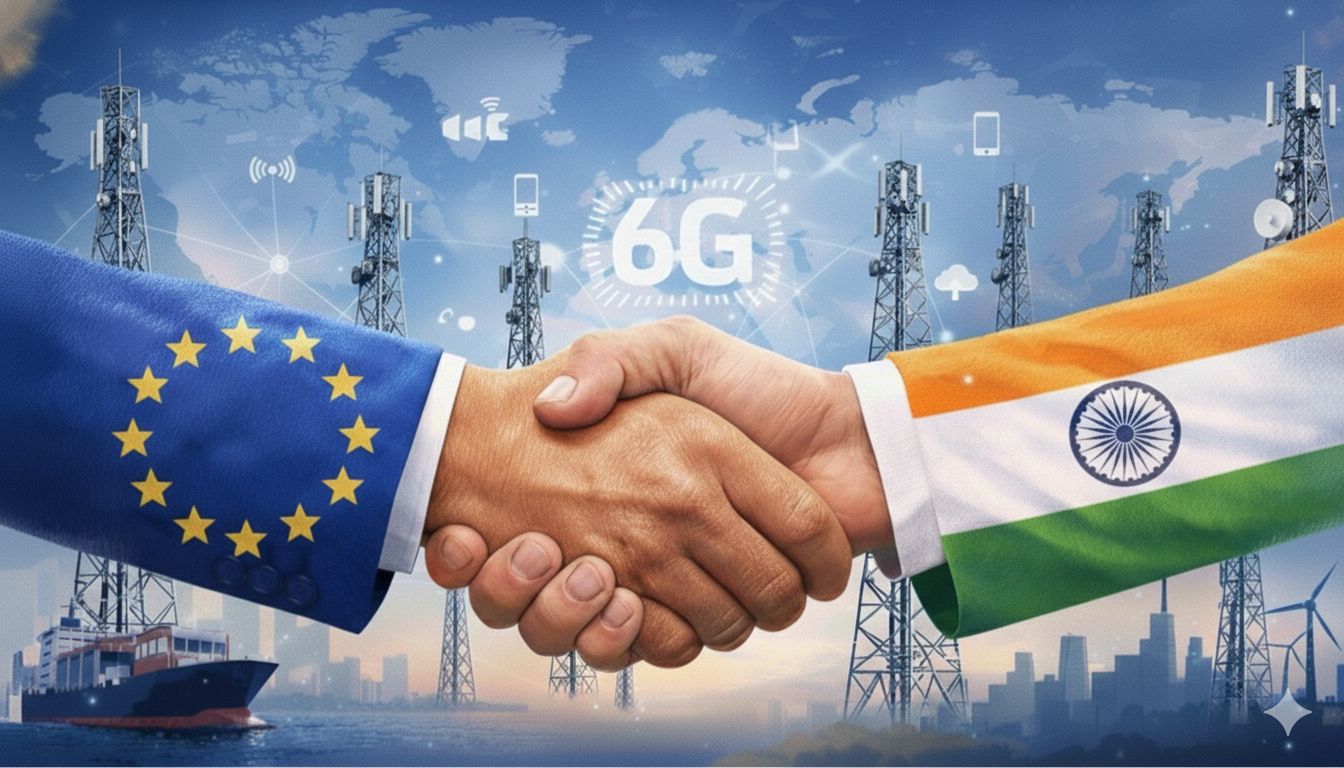 India, EU deepen partnership on secure 6G and digital infrastructure