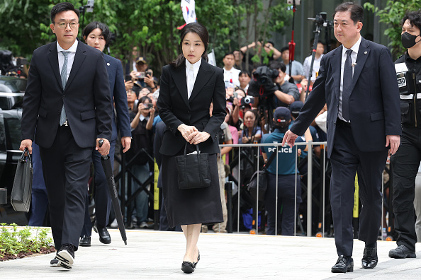 South Korea court sentences ex-First Lady Kim to jail term for bribery