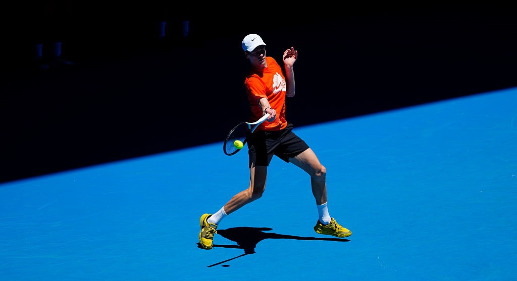 Defending champions Sinner and Keys on court, Fritz tests knee