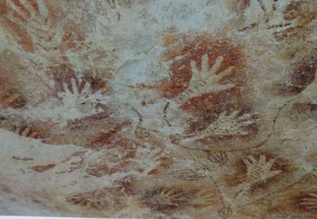 Hand stencil in Indonesian cave seen as the oldest-known rock art
