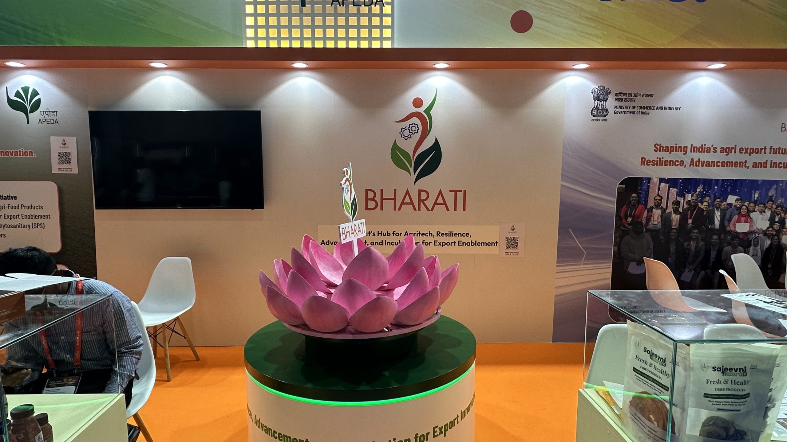 BHARATI pavilion showcases Indian agri-food startups at Gulfood 2026