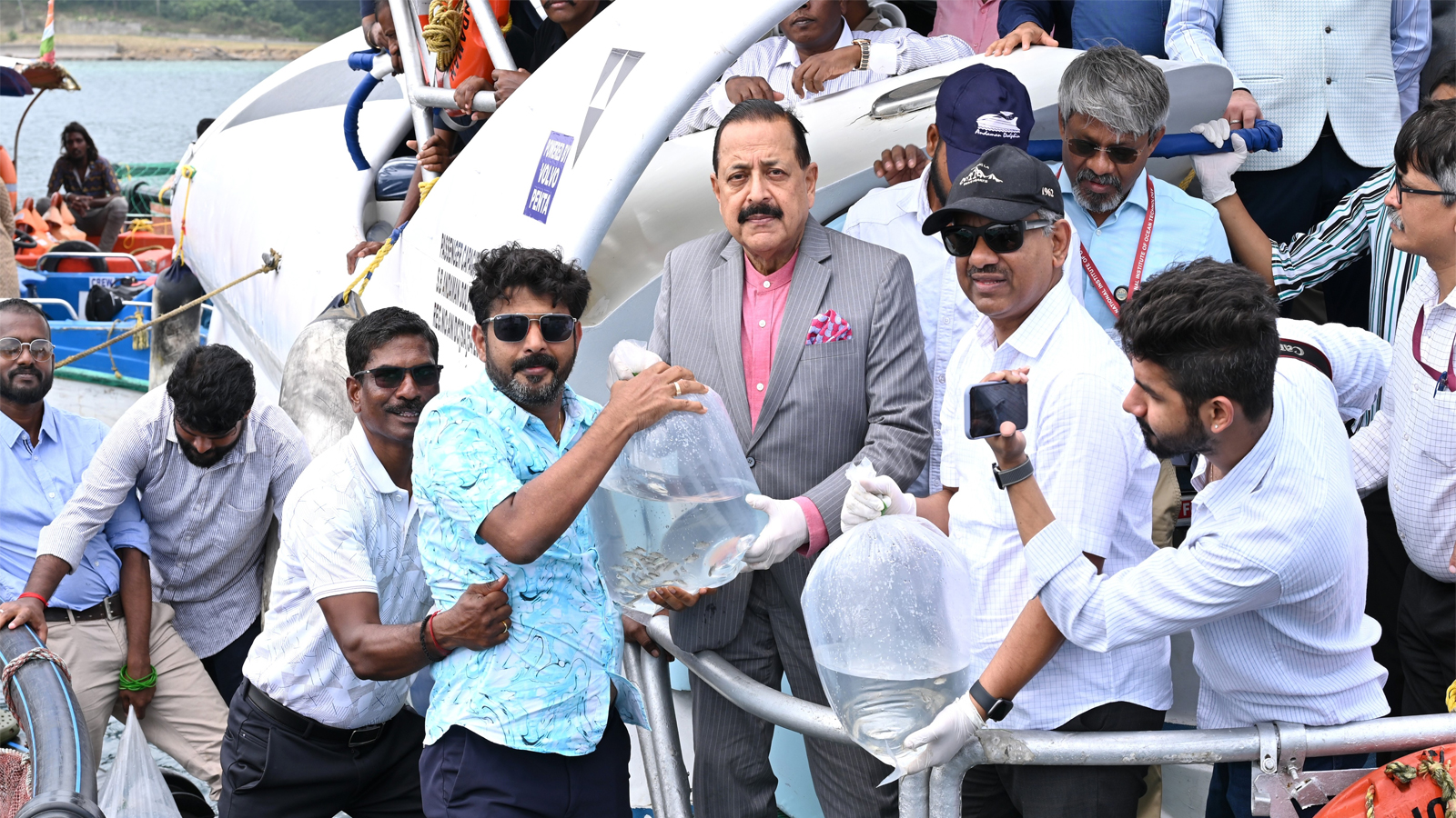 India launches first open-sea Marine Fish Farming Project in Andaman Sea