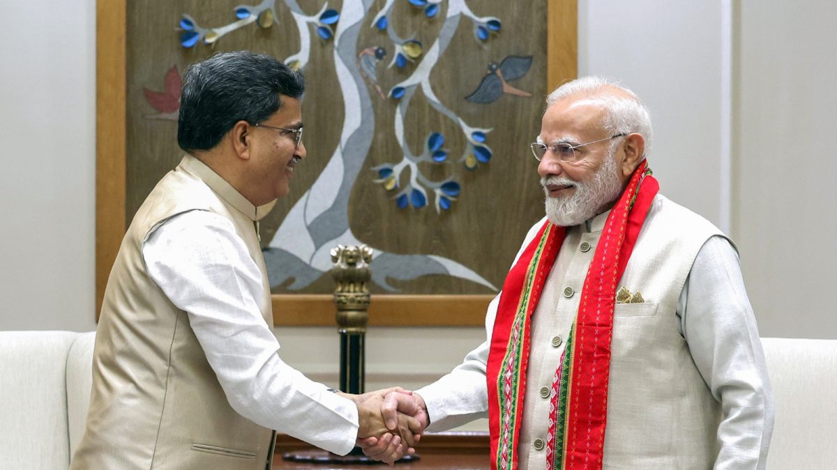 Tripura CM meets PM Modi, congratulates him on 12 years of service to nation; Bengal poll victory