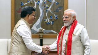 Tripura CM meets PM Modi, congratulates him on 12 years of service to nation; Bengal poll victory