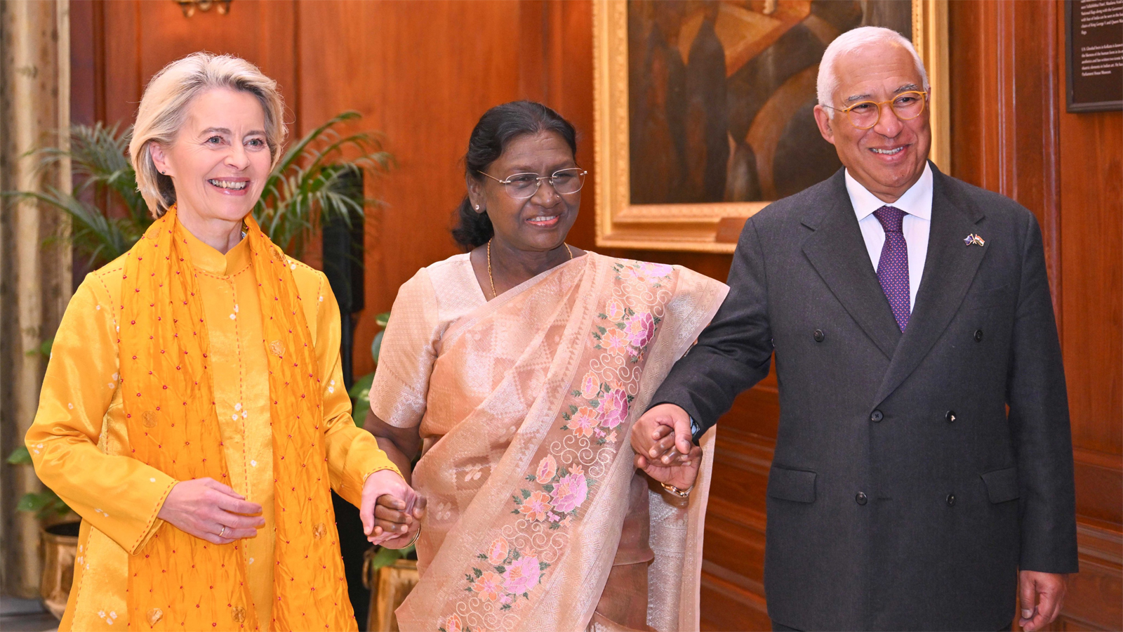 President Murmu hosts EU leaders, hails India-EU FTA and shared democratic values