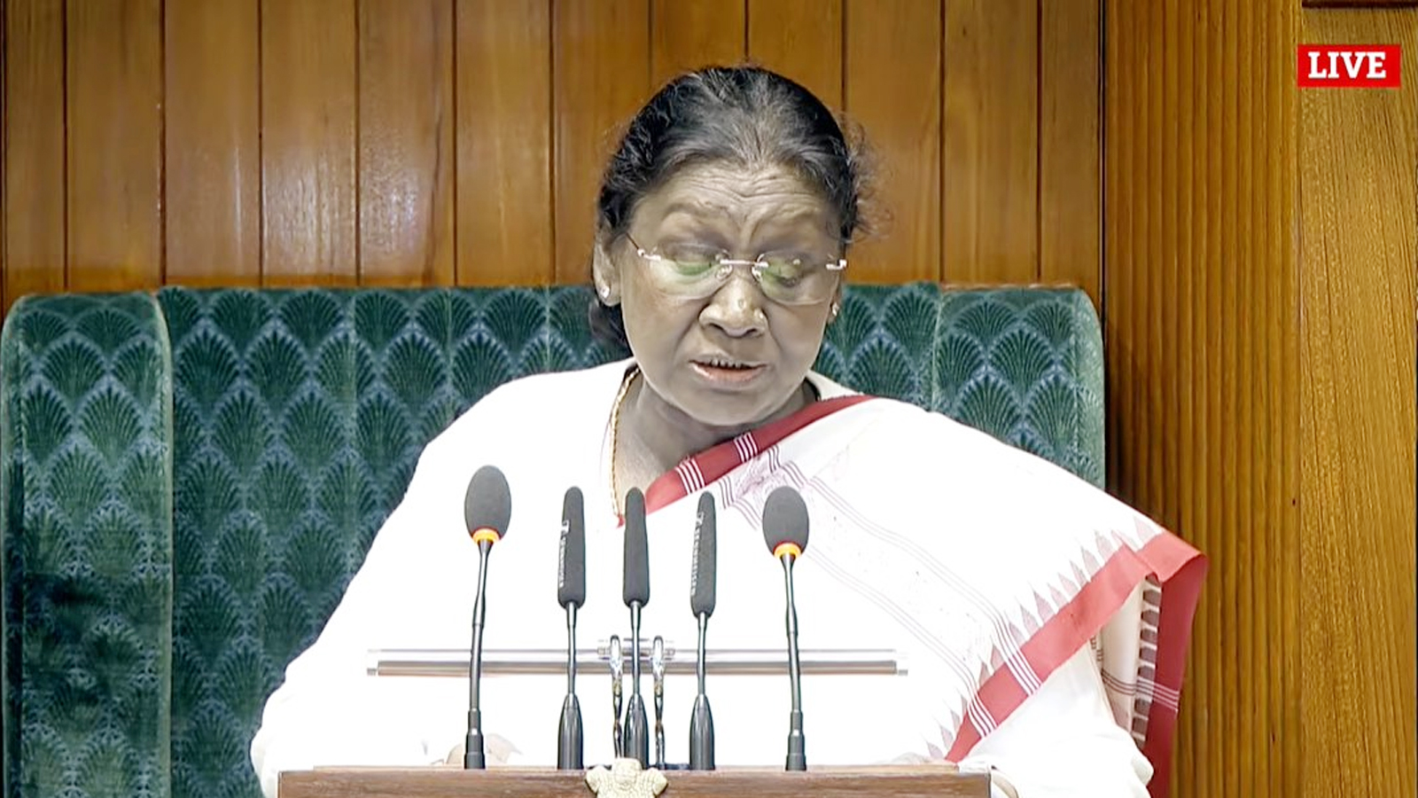 President Murmu addresses Parliament on opening day of Budget Session, calls 2026 pivotal for Viksit Bharat