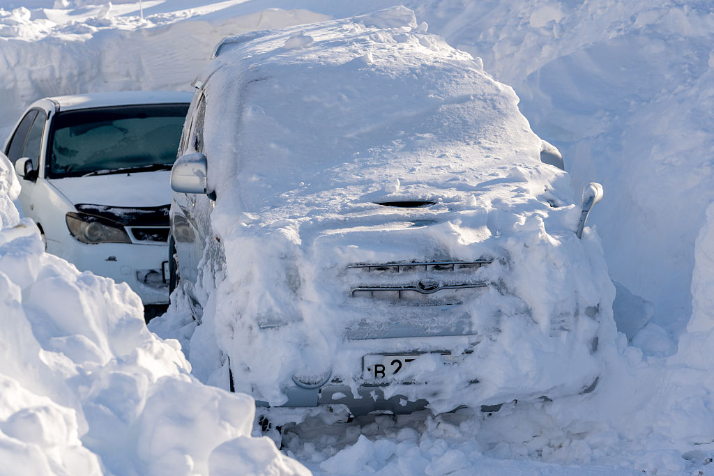 Russia’s Far East buried in snow, transport disrupted in China and Japan