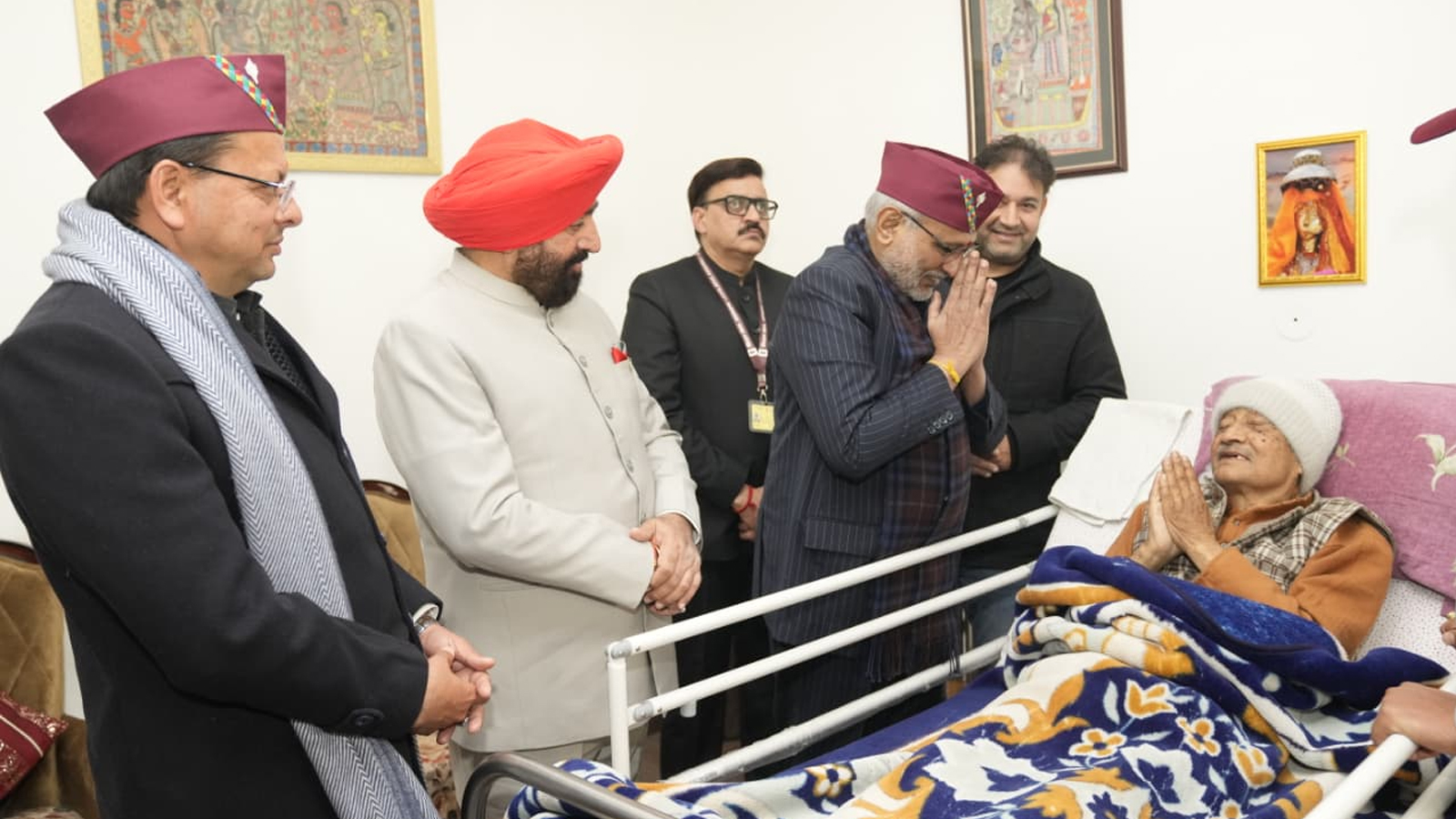 Vice President Radhakrishnan meets former Uttarakhand CM Khanduri in Dehradun