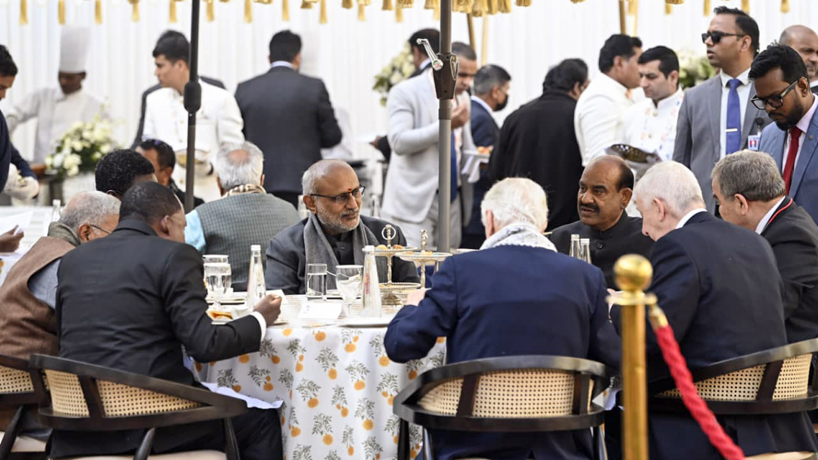 Vice President Radhakrishnan hosts lunch for Commonwealth Presiding Officers