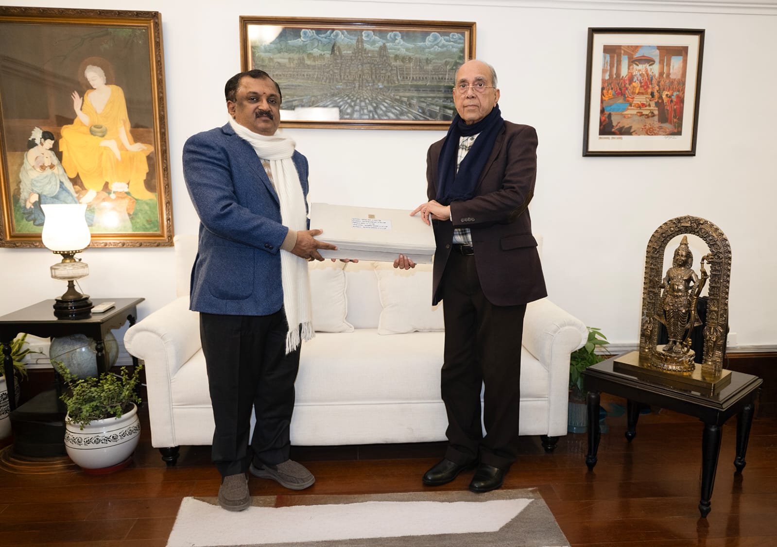 233-year-old Valmiki Ramayana manuscript gifted to Ram Katha Museum in Ayodhya