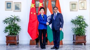 Foreign Secretary Vikram Misri meets IDCPC Vice Minister Sun Haiyan