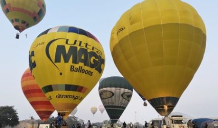 Hot-air balloon festival begins in Hyderabad