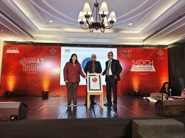 C-DOT’s Cell Broadcast Solution receives SKOCH Award 2025