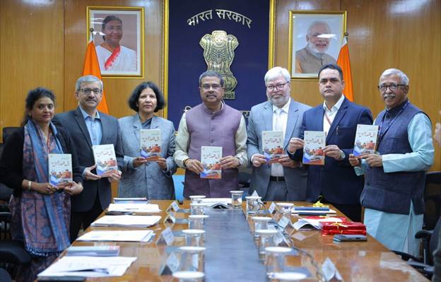Dharmendra Pradhan releases Urdu compilation of PM Modi’s Independence Day speeches