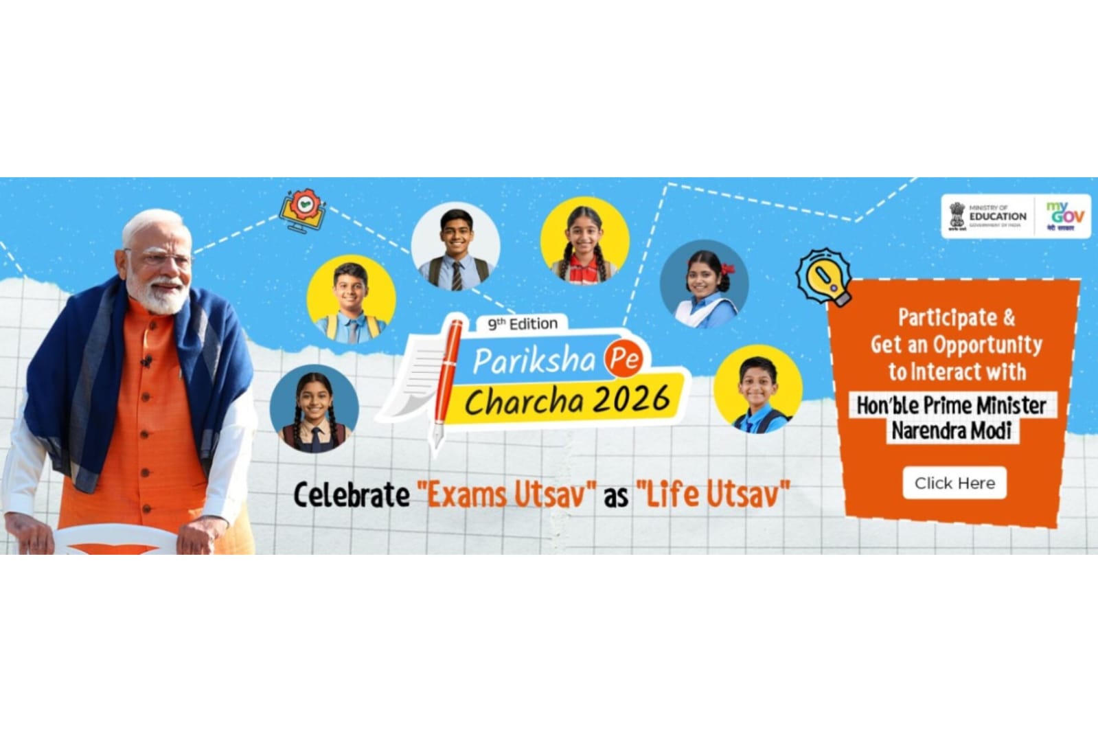 Pariksha Pe Charcha 2026 Registrations Cross 4 Crore; PM Modi Invites #ExamWarriors