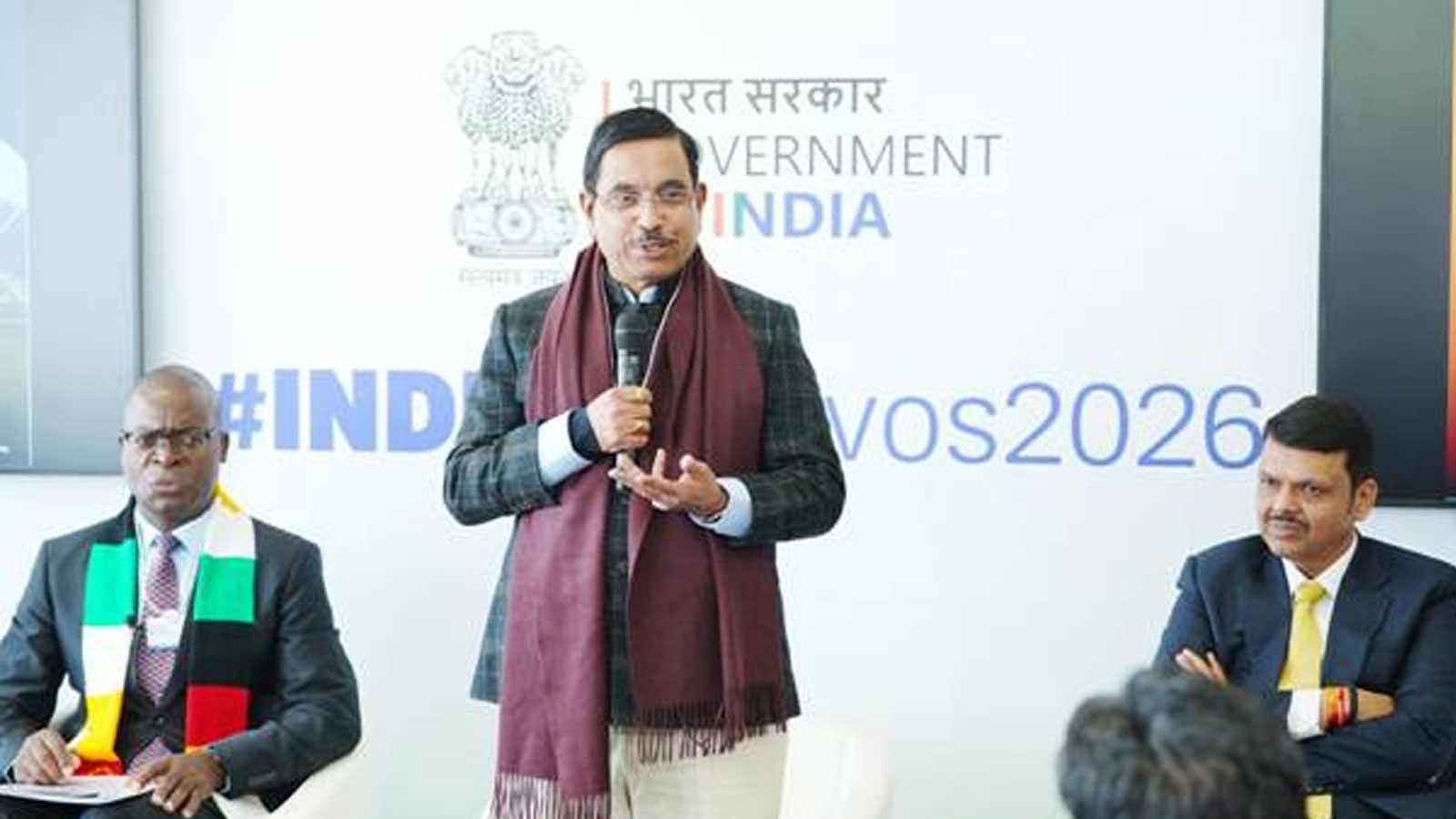 India emerges as global leader in renewable energy transition at WEF 2026: Pralhad Joshi