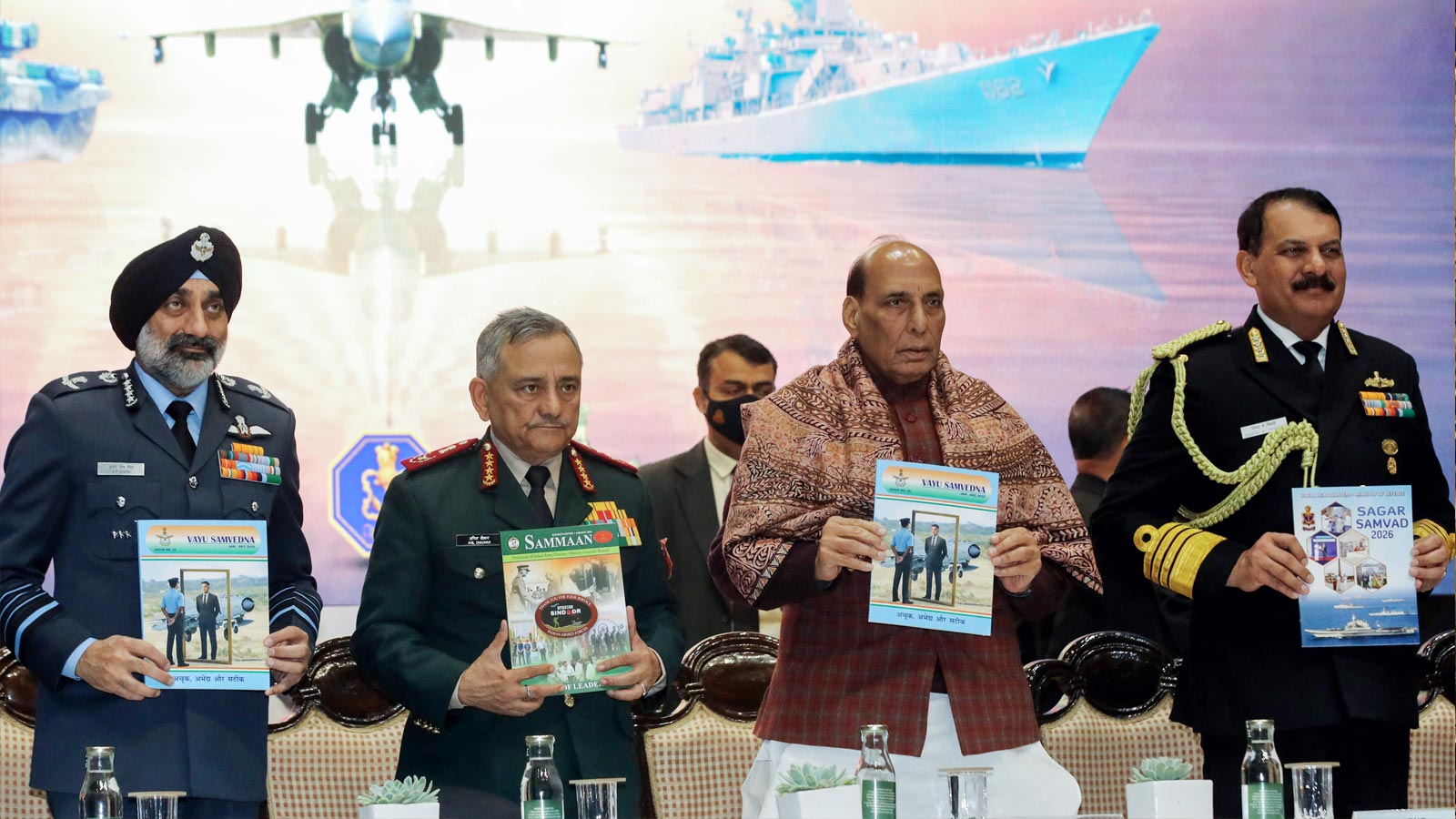 Rajnath Singh pays tribute to ex-servicemen on 10th Defence Forces Veterans’ Day