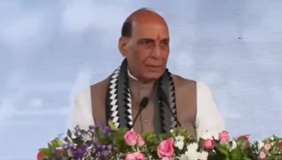 Defence Minister Rajnath Singh pays tribute to Ho Chi Minh during Vietnam visit