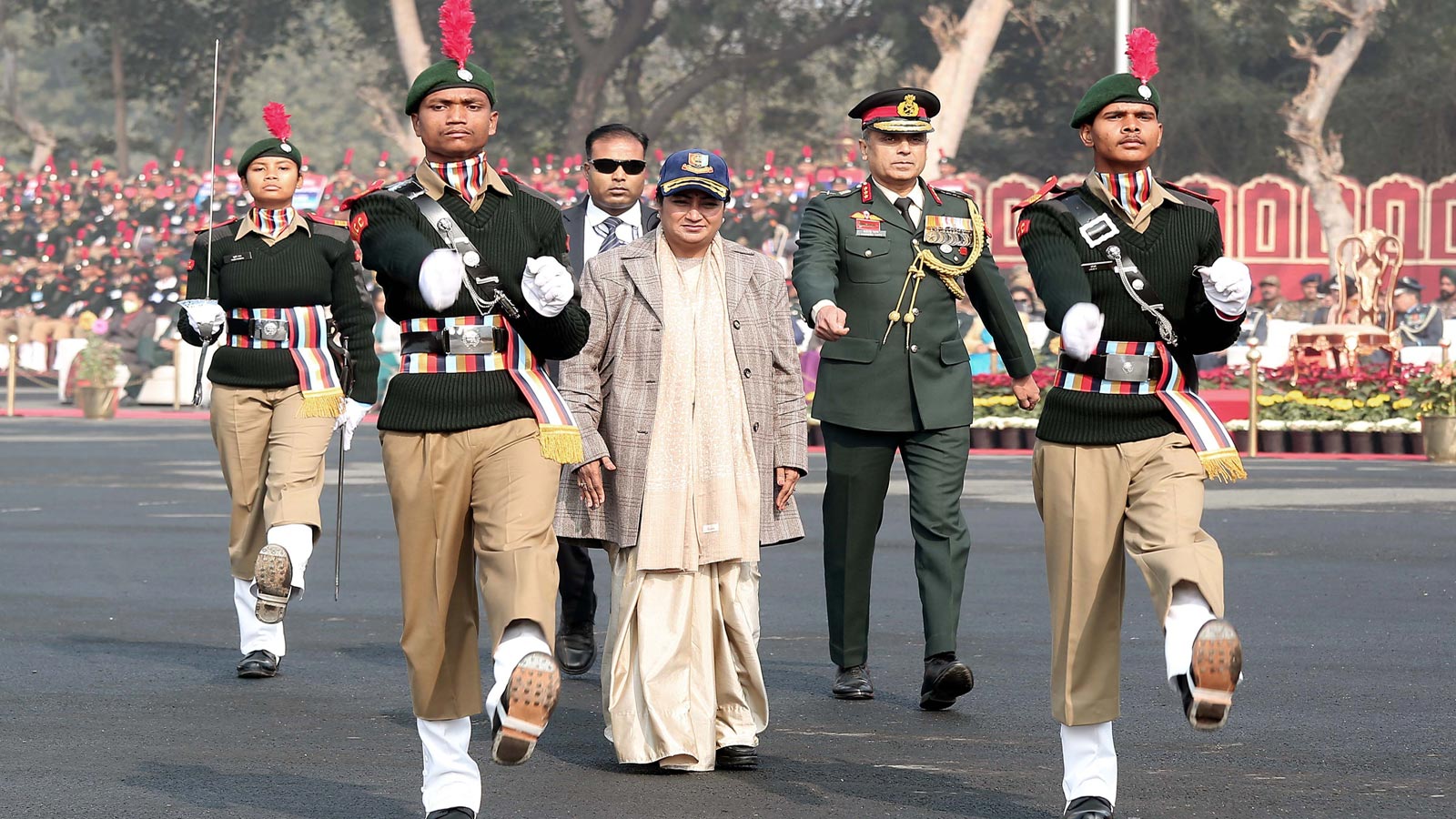 Delhi CM Rekha Gupta visits NCC Republic Day Camp, lauds cadets’ discipline and national spirit