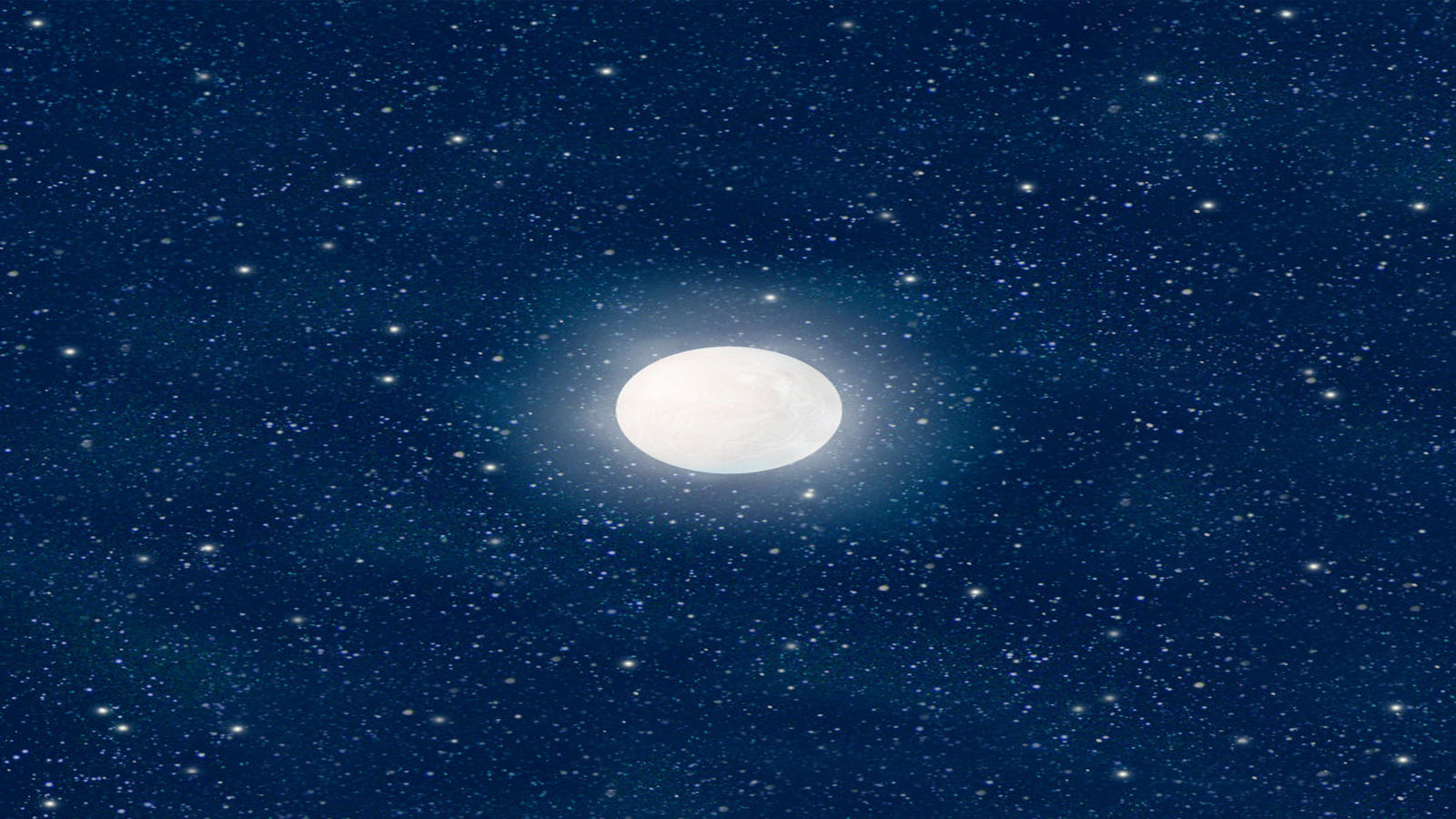 Astronomers spot white dwarf star creating a colorful shockwave