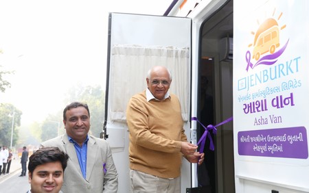 Gujarat CM Bhupendra Patel launches ‘Asha Van’ for cancer screening in Gandhinagar
