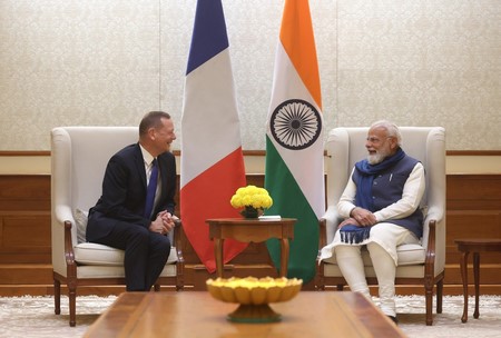 PM Modi meets Macron’s adviser Emmanuel Bonne, highlights innovation push