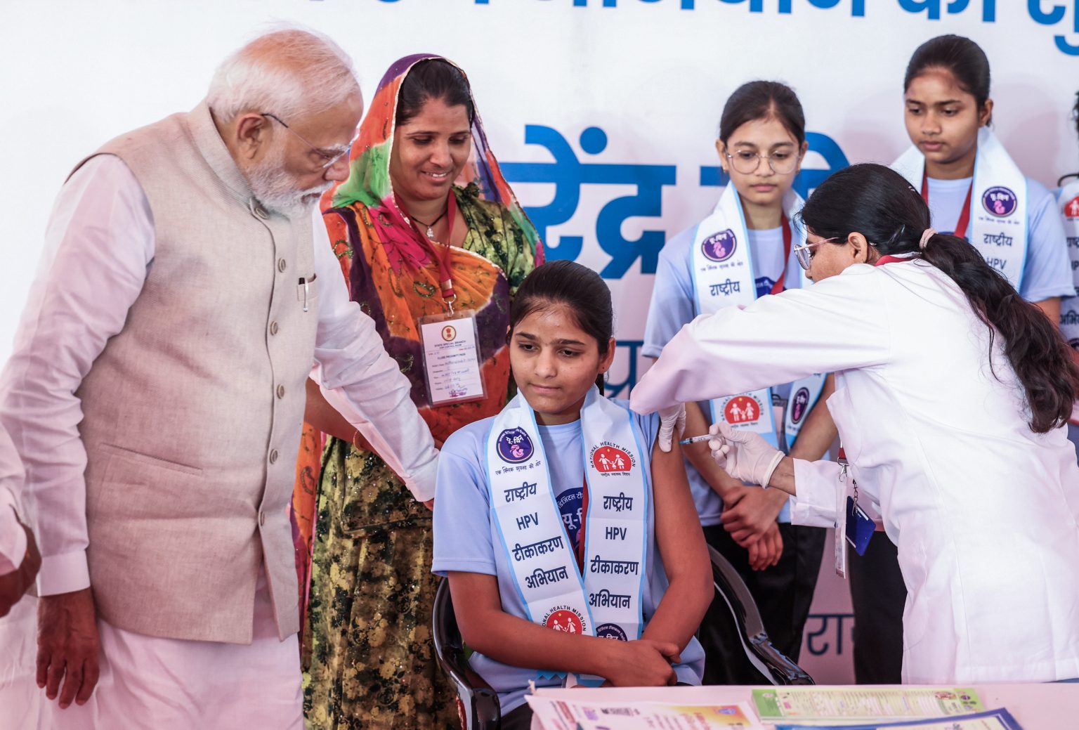 Hpv 1000 Elevator Drive PM Modi launches nationwide HPV drive, unveils Rs. 17,000 crore ...
