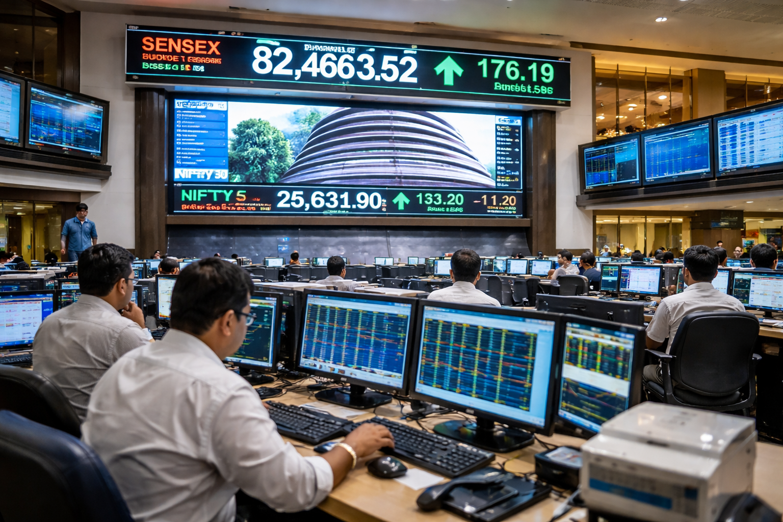 Markets open flat in special Budget session ahead of Union Budget