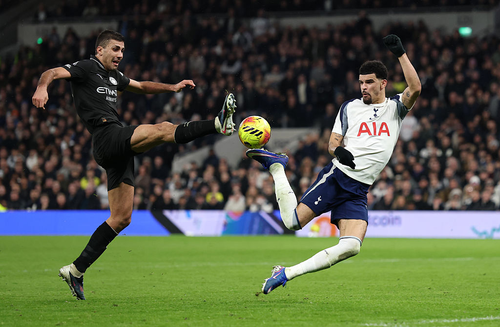 Manchester City stunned as Solanke magic earns Tottenham a draw