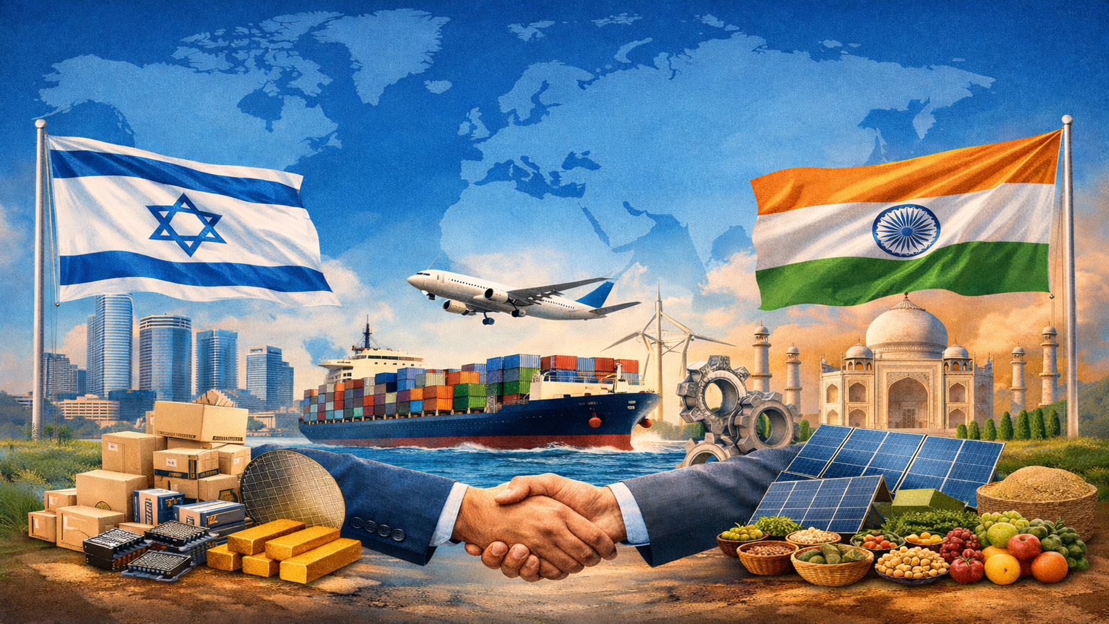 India-Israel trade ties: India ranks as Israel’s second-largest Asian trading partner in merchandise