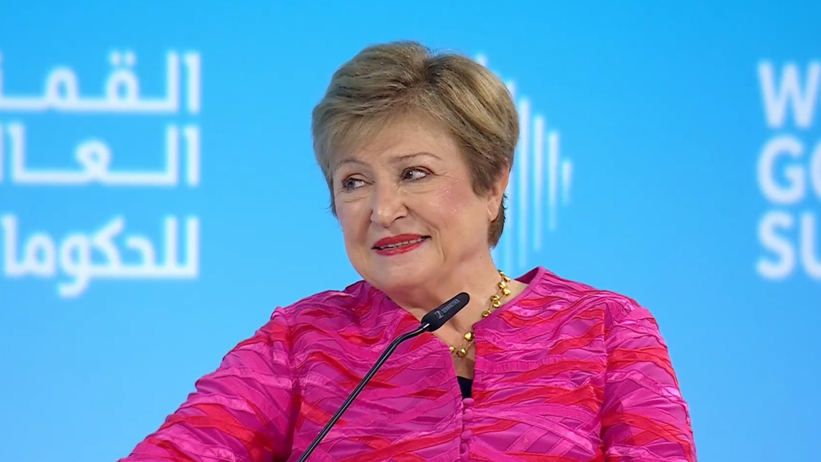 World Government Summit: IMF’s Georgieva says global economy resilient