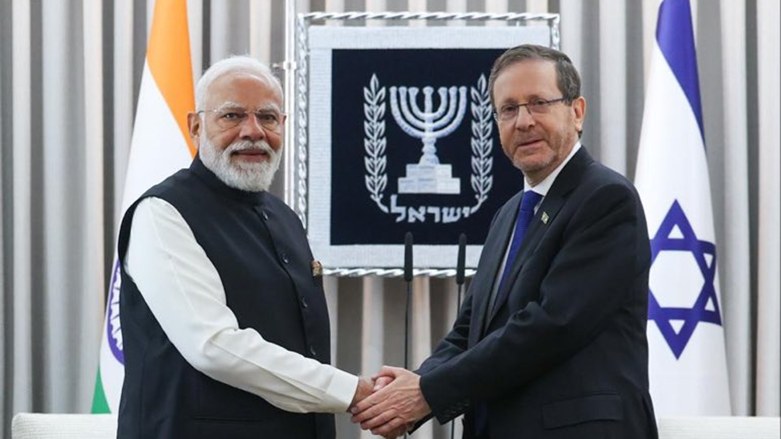 PM Modi calls on Israel President Isaac Herzog, discusses ways to enhance cooperation in key sectors
