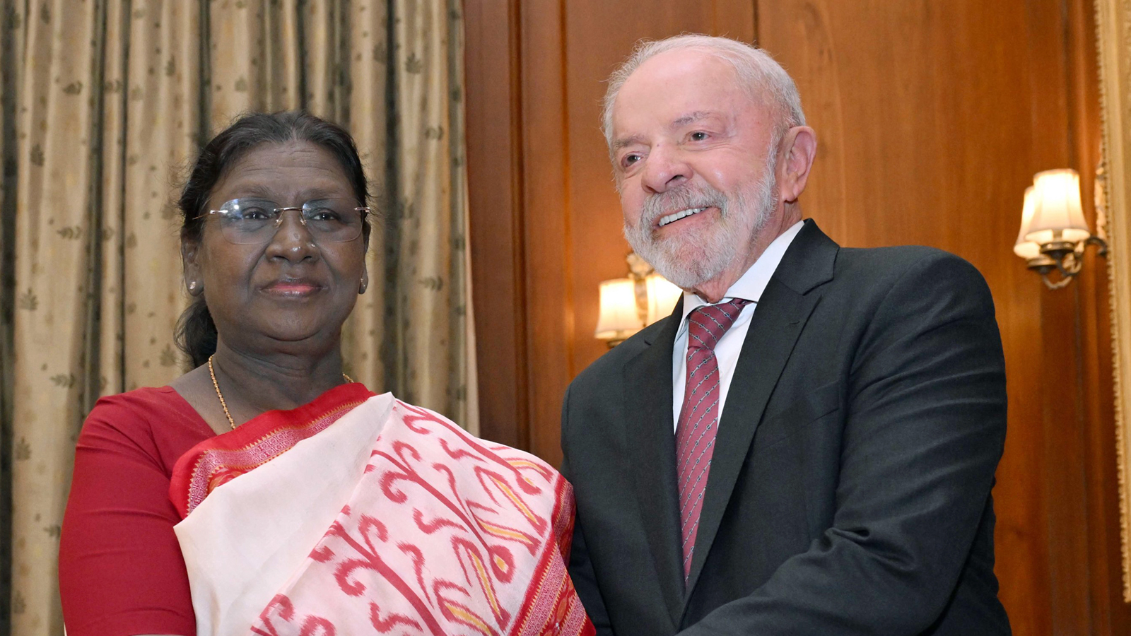 President Murmu hosts Brazilian President Lula, calls for deeper India-Brazil cooperation