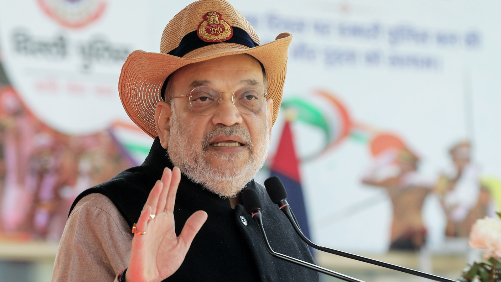 ‘2014-2026 a ‘golden era’ for internal security; Naxalism to end by March 31′: Amit Shah at Delhi Police Raising Day