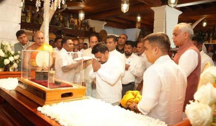 Devnimori Relics exposition reflects shared civilisational bond between India and Sri Lanka, says PM Modi