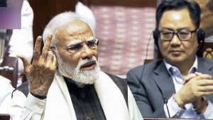 PM Modi replies to Motion of Thanks in Rajya Sabha, highlights India's rapid march towards developed nation by 2047