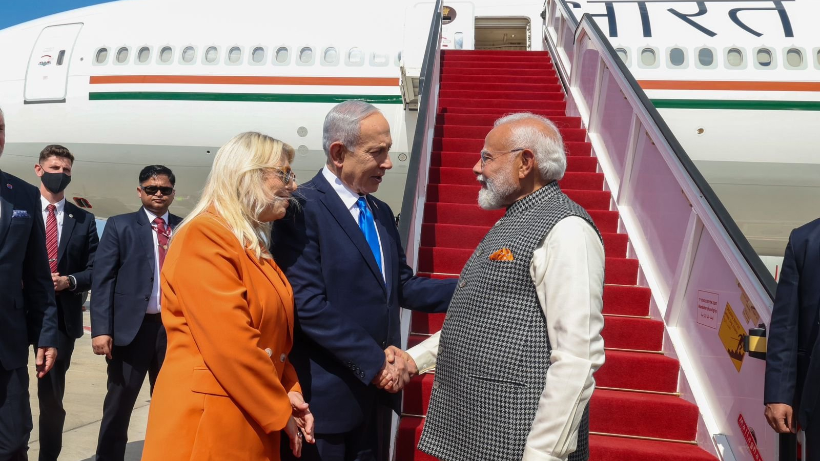 Shalom Modi: PM Modi arrives in Israel for two-day visit to deepen strategic partnership