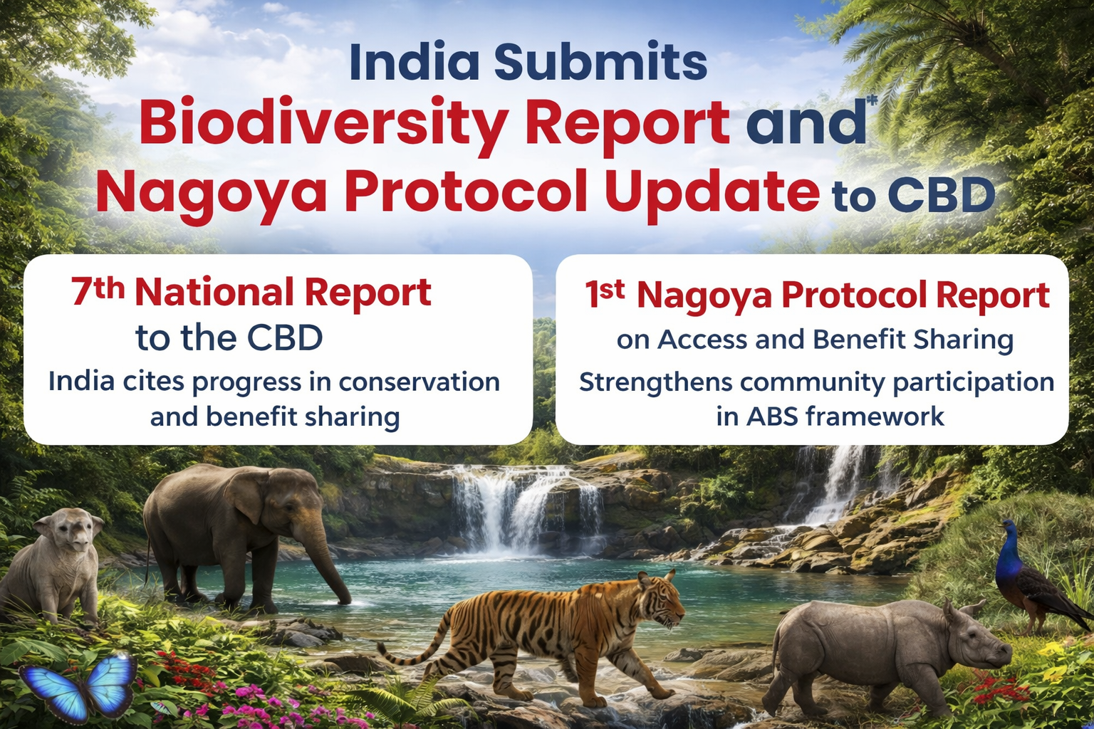 India submits seventh national report on biodiversity to CBD