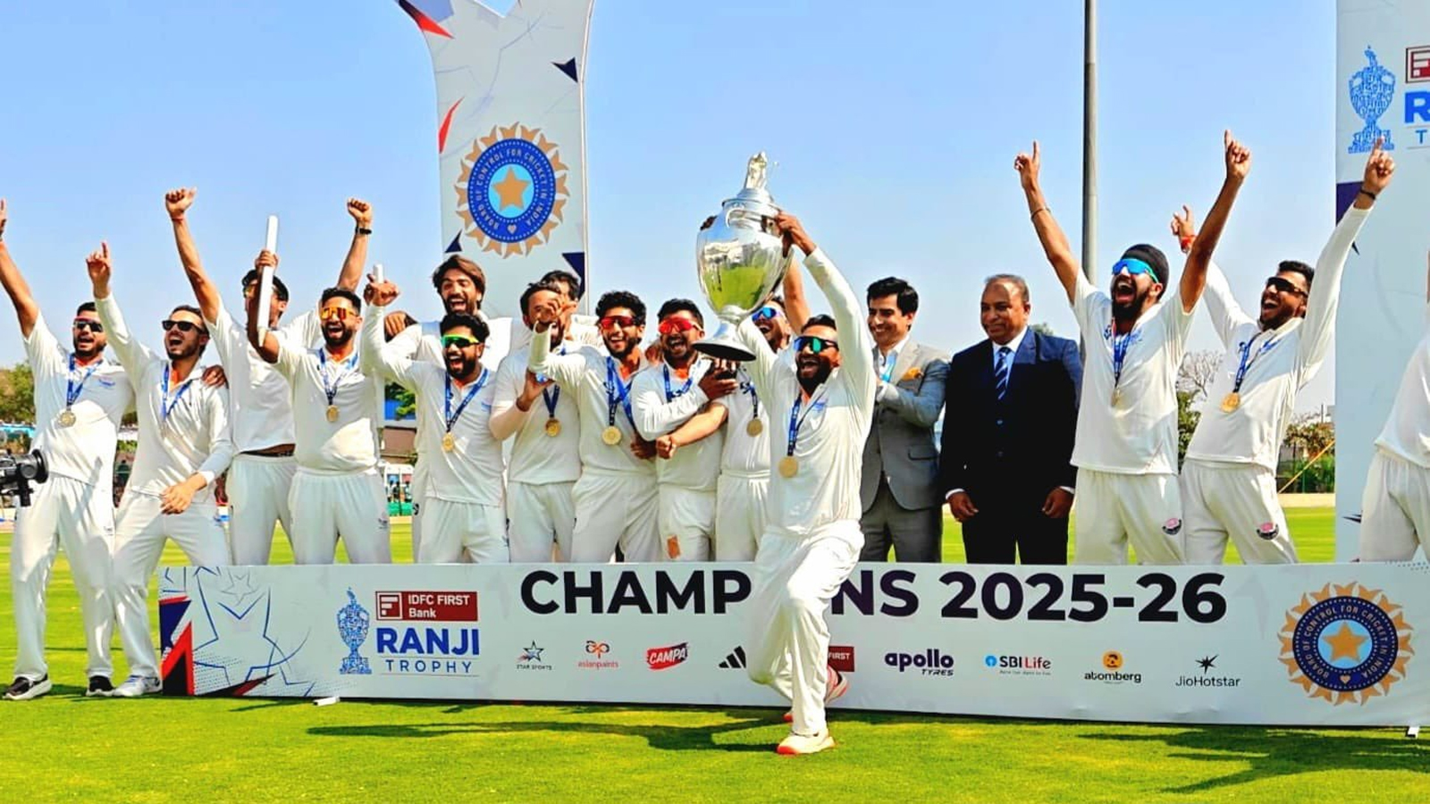 PM Modi congratulates J&K team on first-ever Ranji Trophy win