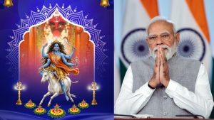 PM Modi seeks blessings of Maa Kaalratri on seventh day of Chaitra Navratri