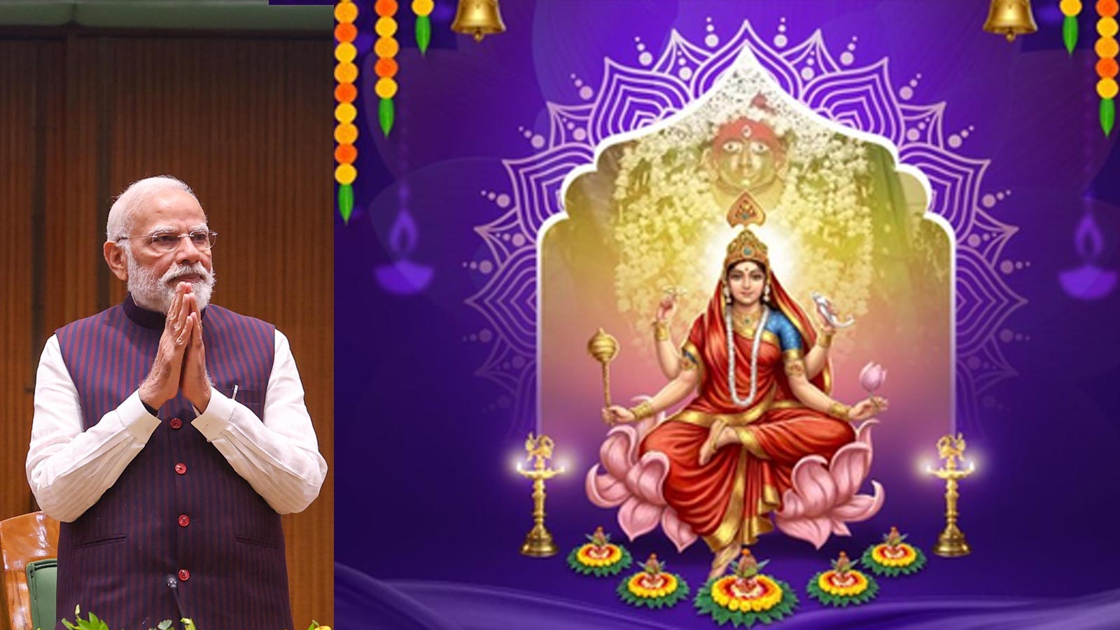 PM Modi seeks blessings of Maa Siddhidatri on ninth day of Chaitra Navratri