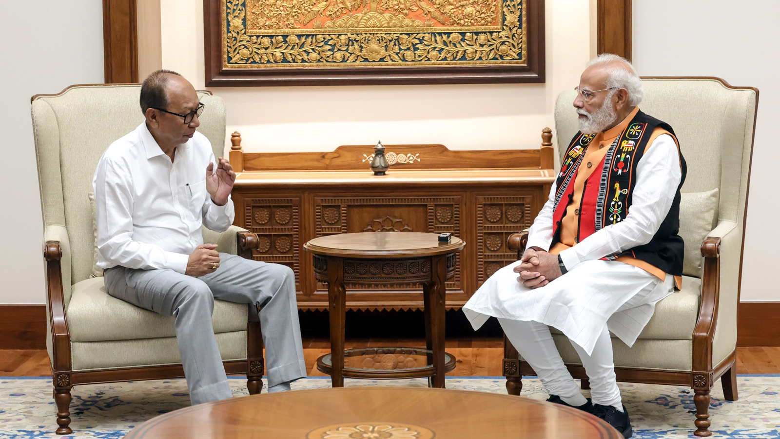 PM Modi extends birthday wishes to Manipur CM Yumnam Khemchand Singh