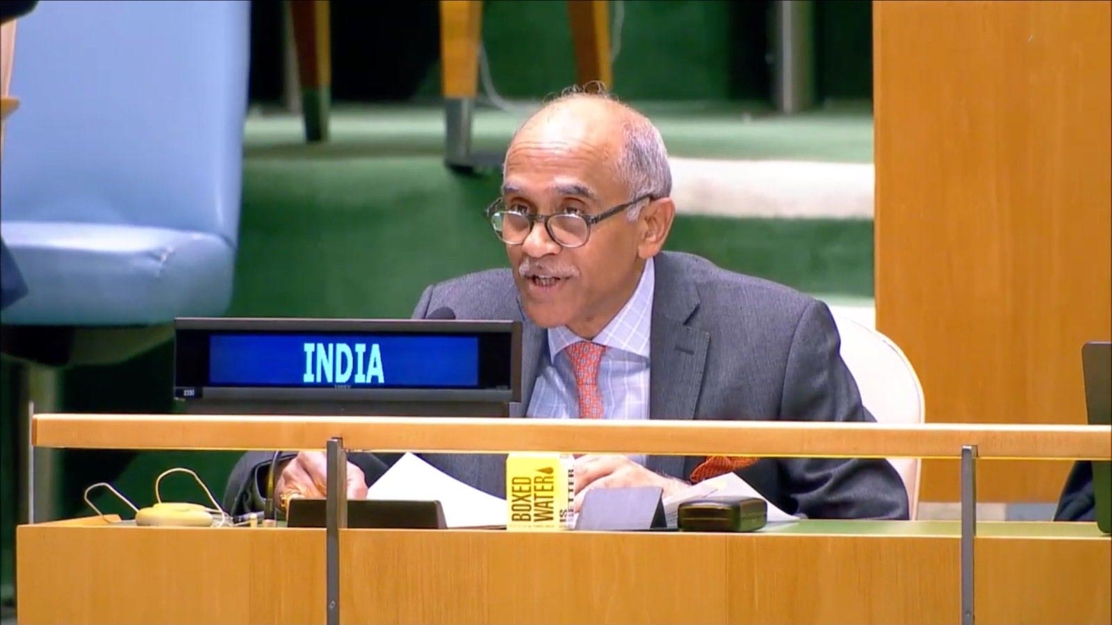 India calls for universal condemnation of religious violence at UN, points out persecution of Ahmadiyyas in Pakistan