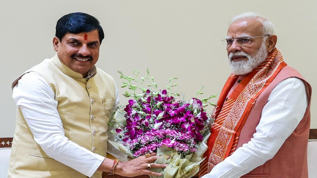 PM Modi extends birthday wishes to MP CM Mohan Yadav, praises his development initiatives