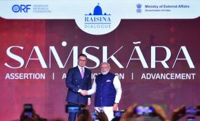 PM Modi attends inaugural session of Raisina Dialogue 2026