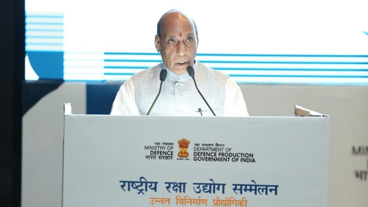 India must become global drone manufacturing hub amid geopolitical uncertainty: Rajnath Singh