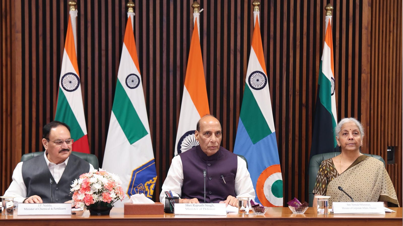 Rajnath Singh chairs first IGoM meeting to review West Asia situation, emphasises preparedness