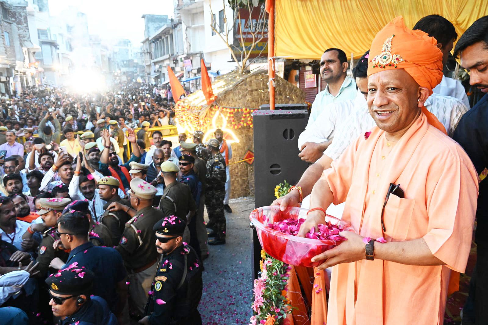 Uttar Pradesh CM addresses public grievances during ‘Janta Darshan’ in Gorakhpur