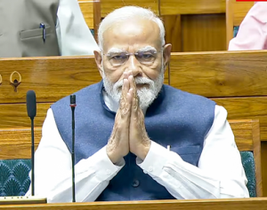 PM congratulates Harivansh on historic third term as Rajya Sabha Deputy Chairman